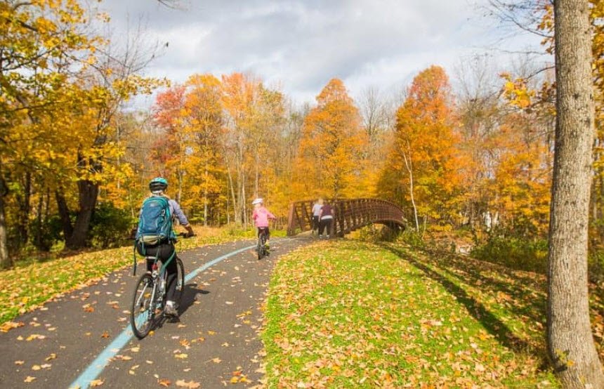 Stowe Recreation Path, Vermont, USA